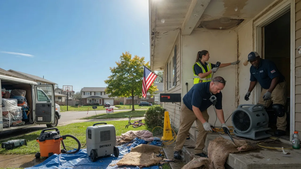 Water Damage Restoration in Plover, IA near me